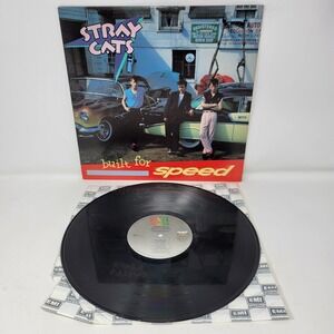 Stray Cats Built For Speed Vinyl Record LP EMI America ST 17070